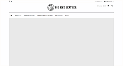 Desktop Screenshot of bigeyeleather.ca